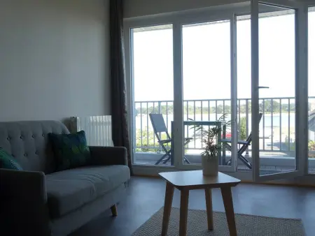 Appartement VUE MER avec balcon, WIFI et parking à Trégastel - Photo 6