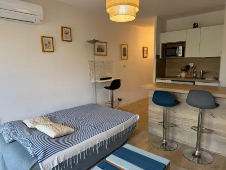 BANYULS, T2, Rez-de-jardin, Parking, WIFI, Clim, Appartement 4 personnes à Banyuls sur Mer - Photo 17