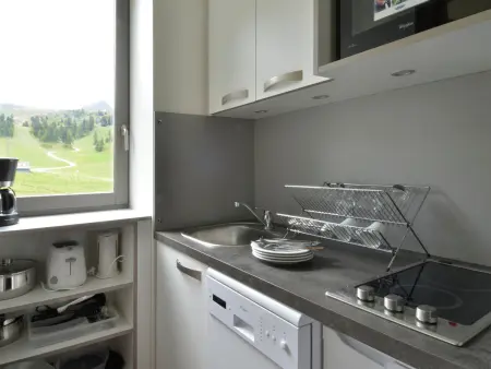 Studio divisible lumineux, proche pistes, balcon, animaux admis - Photo 1