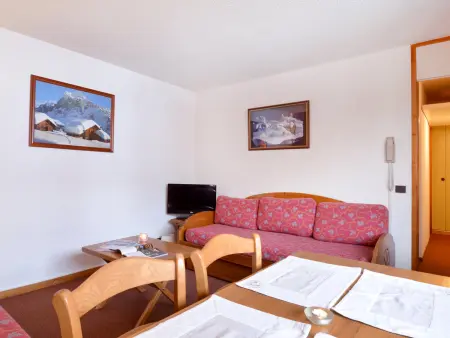 Appartement proche des pistes avec balcon, Appartement 5 personnes à Plagne Bellecôte - Photo 2