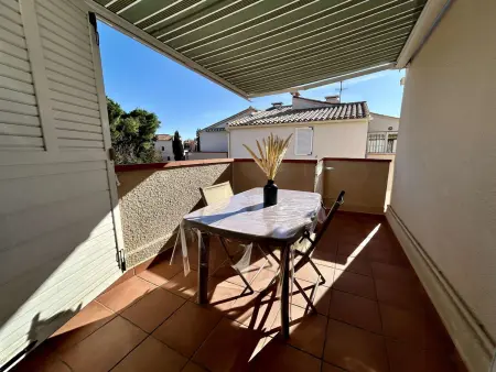 Appartement 2 pièces mezzanine climatisé avec terrasse - 450m de la plage, parking inclus, Saint Cyprien - Photo 10