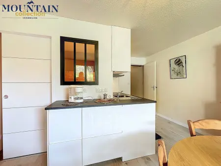 Studio chaleureux, skis aux pieds, balcon sud avec vue pistes - Photo 8
