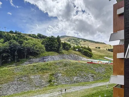 Studio chaleureux, skis aux pieds, balcon sud avec vue pistes - Photo 15