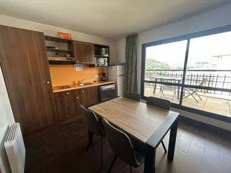 Studio à Jausiers, capacité 4 pers, terrasse sud, animaux admis - Photo 3