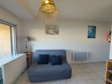 Studio cabine 4 pers, parking privé et piscine, Appartement 4 personnes à Marseillan Plage - Photo 4