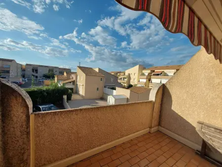 Studio cabine 4 pers, parking privé et piscine, Appartement 4 personnes à Marseillan Plage - Photo 9