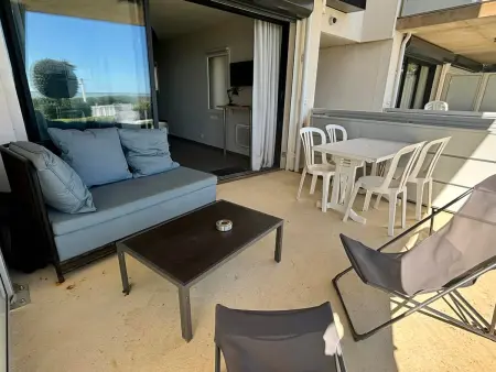 Appartement pour 4 pers avec terrasse, jardin, piscine et accès plage - Animaux admis - Photo 16