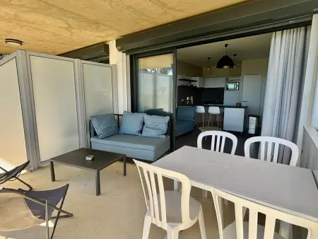 Appartement pour 4 pers avec terrasse, jardin, piscine et accès plage - Animaux admis - Photo 17