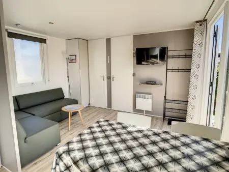 Mobil-home Grand Confort 4 pers: piscine chauffée, près de la plage, parking inclus - Photo 1