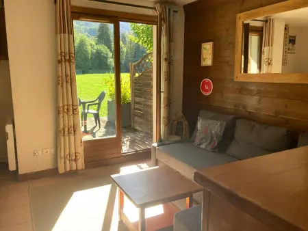 Chalet 3 chambres avec piscine et parking à Samoëns - Photo 9