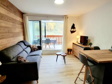 Studio rénové 4 pers. au pied des pistes avec parking - Photo 2