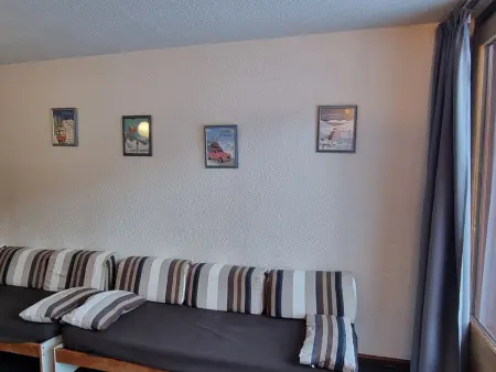 Studio divisible, ski aux pieds, terrasse, animaux admis - Photo 4