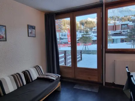 Studio divisible, ski aux pieds, terrasse, animaux admis - Photo 5