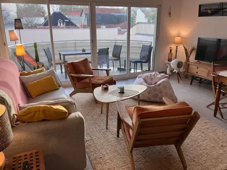 T3 en centre d'Arcachon, 2 min plage, 5 min gare, balcon, parking sécurisé, WIFI, ménage inclus - Photo 5