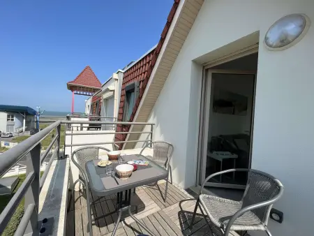 Appartement lumineux 2 chambres à Wimereux, proche plage, avec garage et Wi-Fi - Photo 1