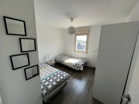 Appartement lumineux 2 chambres à Wimereux, proche plage, avec garage et Wi-Fi - Photo 9