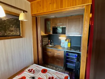 Studio sur les pistes - Balcon - 4 pers., Appartement 4 personnes à Montgenèvre - Photo 9