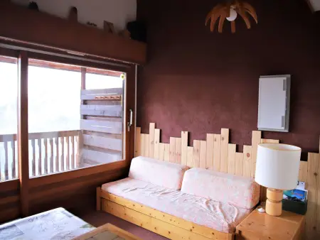 Studio cosy avec mezzanine et balcon au pied des pistes - Photo 3