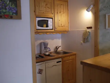 Méribel Mottaret: Apt 6 pers, balcon, casier skis, ascenseur, animaux admis - Photo 2