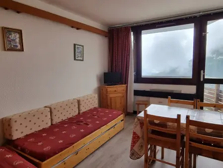 Studio agréable aux pieds des pistes avec balcon et animaux tolérés - Photo 2