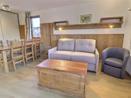Confortable 2 Pièces + Cabine, Skis aux Pieds, 5-6 Personnes - Photo 7