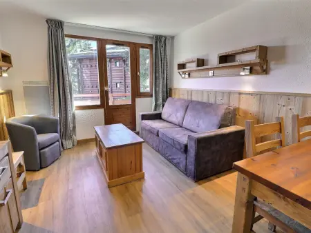 2 pièces confortable, skis aux pieds, proche commerces, 4 pers, balcon, TV - Photo 1