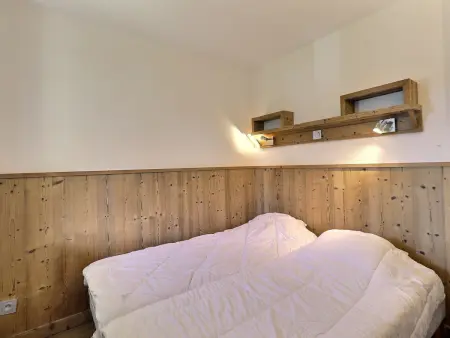 2 pièces confortable, skis aux pieds, proche commerces, 4 pers, balcon, TV - Photo 3