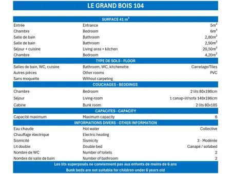 Appartement 2 Pièces + Cabine, Skis aux Pieds, Appartement 6 personnes à La Tania - Photo 11