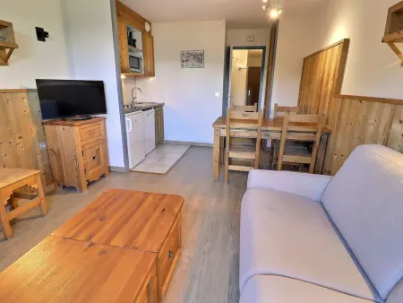 2 pièces confortables, skis aux pieds, proche des commerces - Photo 1