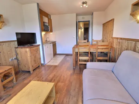 Confortable 2 Pièces avec Balcon, Animaux Admis, Skis aux Pieds - Photo 1