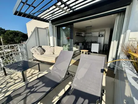 Superbe appartement pour 6 avec balcon, piscine chauffée et accès direct plage à La Tranche - Photo 16