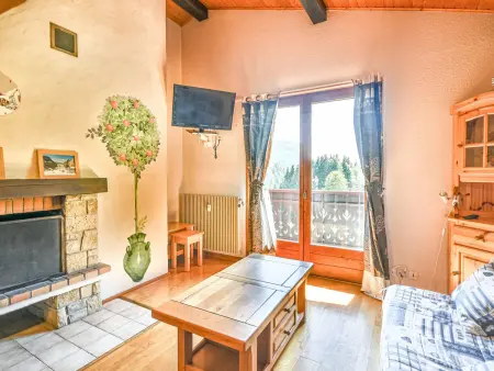 T3 40m² Calme - 6 pers, Proche Navette, Balcon, TV, Lave-vaisselle, Parking - Les Gets - Photo 3