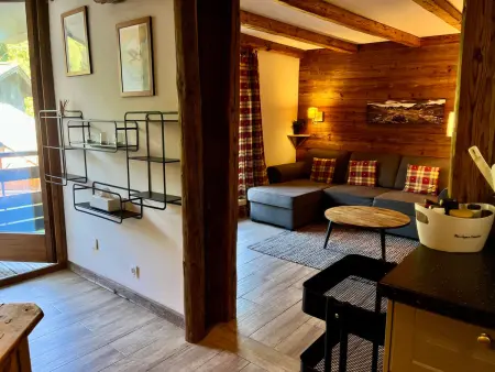 Joli T3 cosy à Morillon 1100, balcon, proche pistes - Photo 1