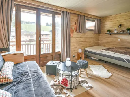 Charmant studio 24m² au cœur des Gets, proche commerces et pistes, balcon exposé Sud - Photo 2