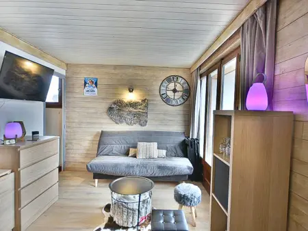 Charmant studio 24m² au cœur des Gets, proche commerces et pistes, balcon exposé Sud - Photo 3