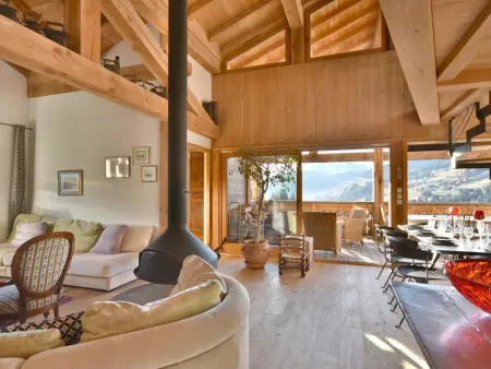 Superbe Duplex 8 pers, Terrasse, Casiers Ski, Parking, Proche des Pistes et Centre, Les Gets - Photo 1