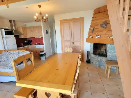 Duplex 8pers avec Balcon Sud, Cheminée, WIFI Gratuit - Animaux admis - Parking & Ménage en option - Photo 13