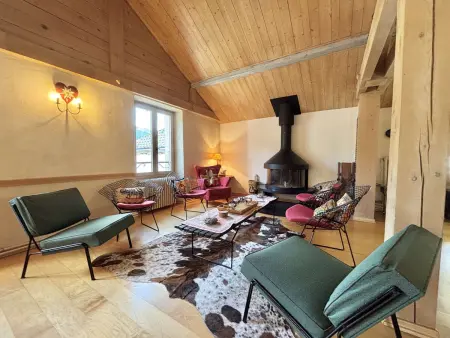 Appartement de 5 pièces à Praz-sur-Arly avec cheminée, mezzanine et parking - 8 pers - Photo 5