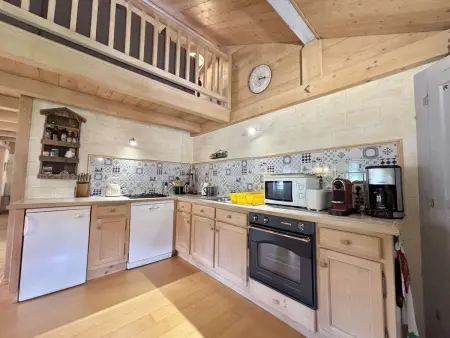 Appartement de 5 pièces à Praz-sur-Arly avec cheminée, mezzanine et parking - 8 pers - Photo 8