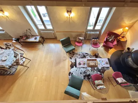 Appartement de 5 pièces à Praz-sur-Arly avec cheminée, mezzanine et parking - 8 pers - Photo 10