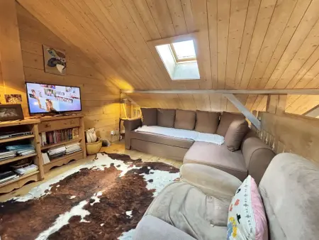 Appartement de 5 pièces à Praz-sur-Arly avec cheminée, mezzanine et parking - 8 pers - Photo 11