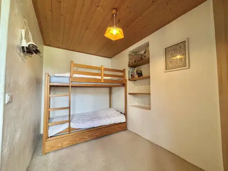 Appartement de 5 pièces à Praz-sur-Arly avec cheminée, mezzanine et parking - 8 pers - Photo 19