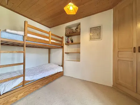 Appartement de 5 pièces à Praz-sur-Arly avec cheminée, mezzanine et parking - 8 pers - Photo 20