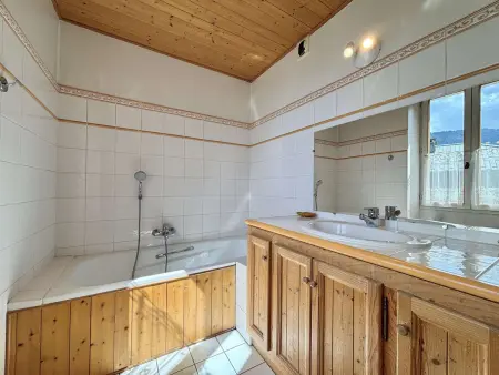 Appartement de 5 pièces à Praz-sur-Arly avec cheminée, mezzanine et parking - 8 pers - Photo 21