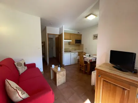 Studio cabine à Praz-sur-Arly, 4 pers, parking, Appartement 4 personnes à Praz sur Arly - Photo 6