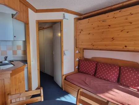Studio divisible  Au pied des pistes  Balcon vue sur pistes - Photo 3