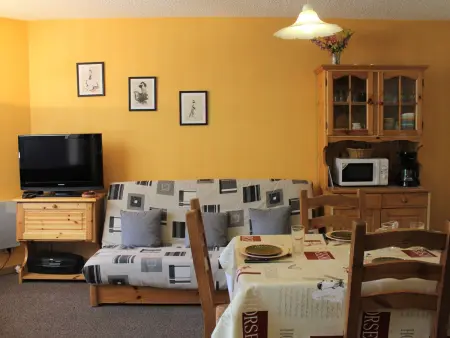 Studio cabine+coin nuit, 6 couchages, proche pistes et commerces à Vars - Photo 2