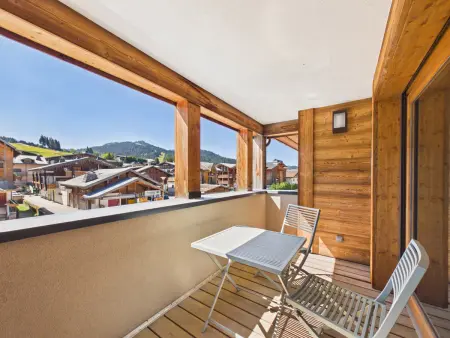 Appartement 4 Chambres au Coeur des Gets - Haut Standing, Parking, Wifi, Balcon, Proche Commerces - Photo 14