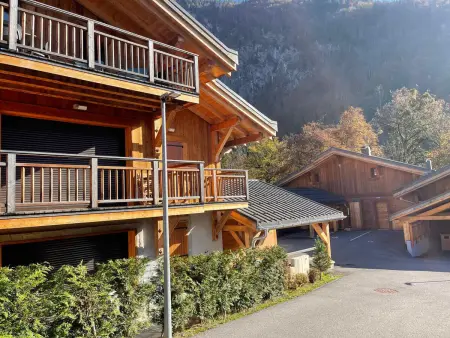 Charmant T3 Neuf, Skibus Gratuit, Terrasse, 2 Places Privées, WIFI - Samoëns - Photo 13
