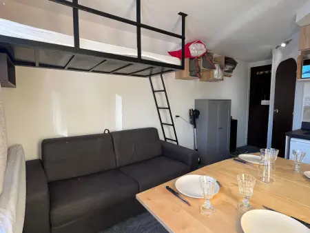 Studio rénové au centre d'Avoriaz, 3 à 4 pers, balcon exposé sud - Photo 3